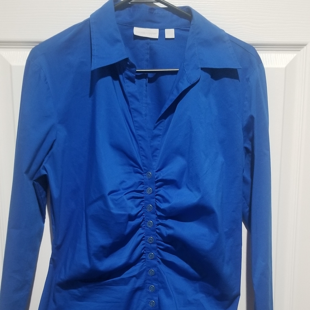 Ny and company blue blouse